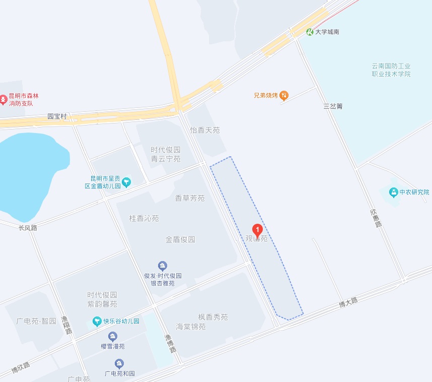 觀山苑位置 觀山苑位置