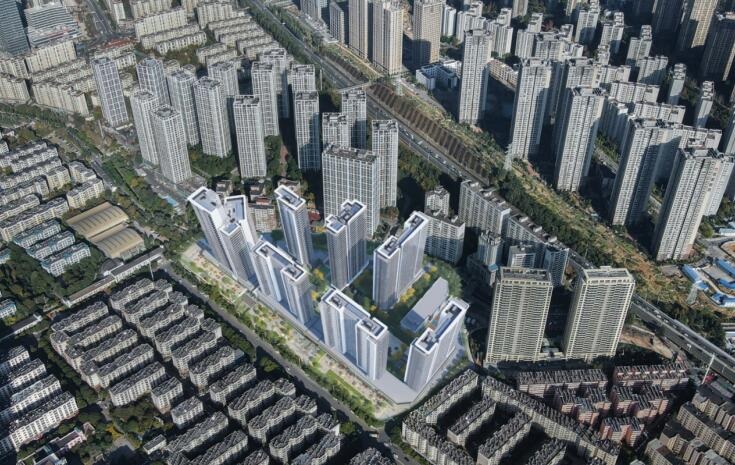 璞域ONE規(guī)劃有7棟高層住宅 璞域ONE規(guī)劃有7棟高層住宅