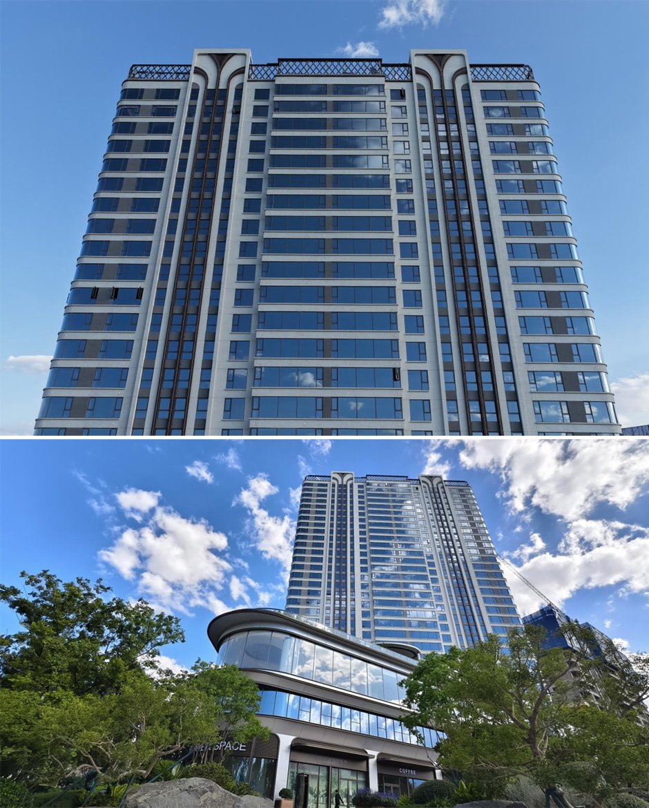 大華山海映5棟立面實拍 大華山海映5棟立面實拍