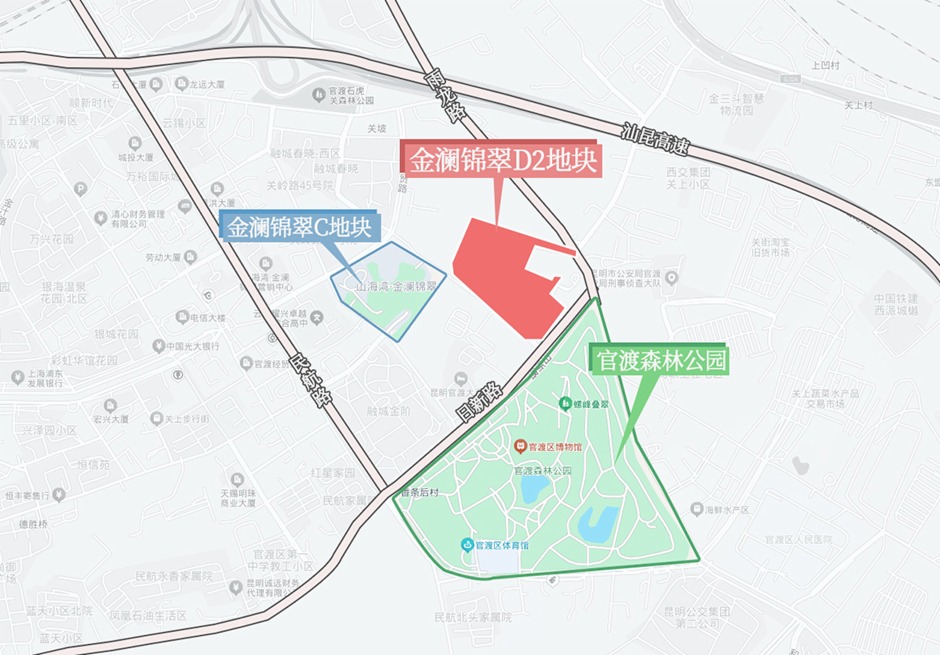 金瀾錦翠D2地塊位置圖 金瀾錦翠D2地塊位置圖